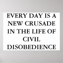 CIVIL DISOBEDIENCE PRINT
