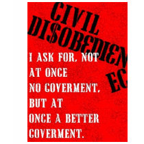 Civil Disobedience t-shirts by Subcultureart Civil Disobedience t-shirts