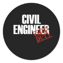 CIVIL ENGINEER DARK stickers by NotWorking CIVIL ENGINEER DARK stickers
