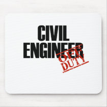 CIVIL ENGINEER LIGHT mousepads by NotWorking CIVIL ENGINEER LIGHT mousepads