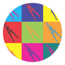 Civil Engineering Pop Art stickers by sciencewillprevail Civil Engineering Pop Art stickers