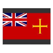 Civil Ensign Guernsey, United Kingdom Post Cards