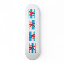 Civil Ensign Luxembourg, Luxembourg Custom Skateboard