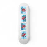 Civil Ensign Luxembourg, Luxembourg Custom Skateboard