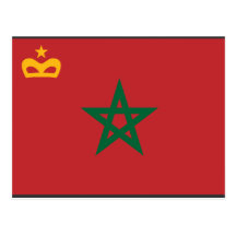 Civil Ensign Morocco, Morocco Postcards