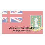 Civil Ensign Of British Virgin Islands, United Kin Business Card