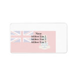 Civil Ensign Of Cayman Islands, United Kingdom Custom Address Label