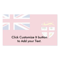 Civil Ensign Of Fiji, ethnic Business Cards