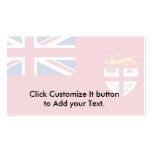 Civil Ensign Of Fiji, ethnic Business Cards