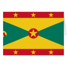 Civil Ensign Of Grenada, Greenland flag Greeting Cards