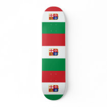 Civil Ensign Of Italy, Italy Custom Skateboard