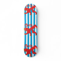 Civil Ensign Of Luxembourg, Lithuania flag Skateboard