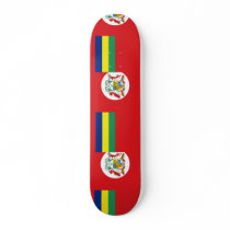 Civil Ensign Of Mauritius, Malta flag Custom Skate Board