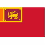 Civil Ensign Of Sri Lanka, Spain Acrylic Cut Out