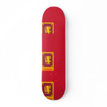Civil Ensign Of Sri Lanka, Spain Skateboard Deck