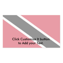 Civil Ensign Of Trinidad And Tobago, Thailand Business Card