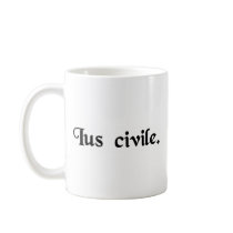 Civil law. mug
