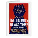 Civil Liberty WWII 1940 WPA cards