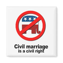 Civil marriage is a civil right magnet