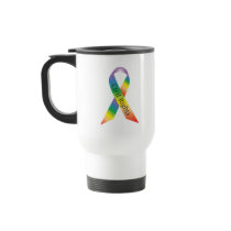Civil Rights Ribbon Travel Mug by PrideDEPOT Civil Rights Ribbon Travel Mug