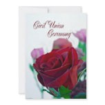 Civil Union Ceremony invitation