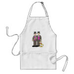 Civil union gay marriage two men and a dog aprons Civil union gay marriage two men and a dog aprons