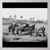 Civil War Ambulance Crew Posters