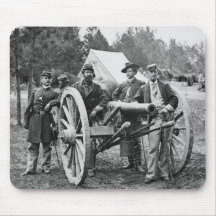Civil War Artillery, 1860s Mousepad