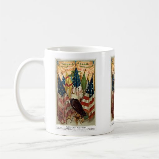 Civil War Battle Flags no.1 Coffee Mug