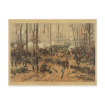 Civil War Battle of Shiloh by Thur de Thulstrup Post Cards