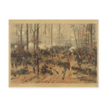 Civil War Battle of Shiloh by Thur de Thulstrup Post Cards