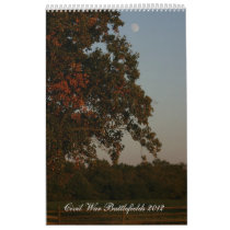 Civil War Battlefields 2012 Wall Calendars