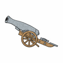 Civil War Cannon embroidered shirts