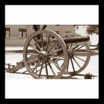 Civil war cannon posters