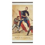 Civil War Death of Colonel Ellsworth Currier Ives Custom Photo Card