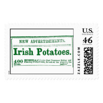 Civil War-era Irish Potatoes classified newspaper  postage