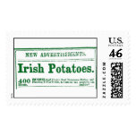 Civil War-era Irish Potatoes classified newspaper  Postage Stamp