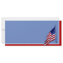 Civil War Flag Rack Card Template