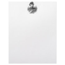Civil War General Letter Head Personalized Letterhead
