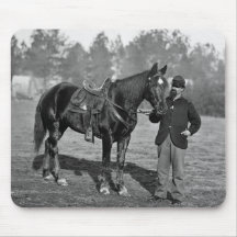 Civil War Horse, 1864 Mousepad
