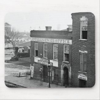 Civil War in Atlanta, 1864 mousepad