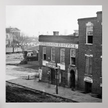 Civil War in Atlanta, 1864 Posters