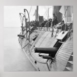 Civil War Ironclad Galena, 1862 Poster