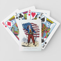 Civil War New York Zouaves playing cards