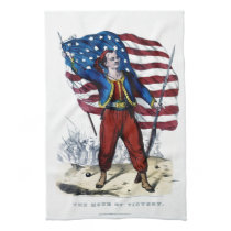 Civil War New York Zouaves kitchen towels
