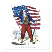 Civil War New York Zouaves stickers