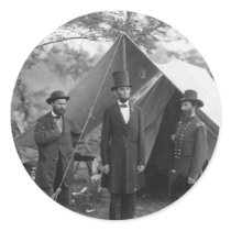 Civil War Photo Circa 1862 Sticker