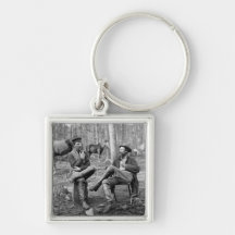 Civil War Pipes, 1864 Keychain