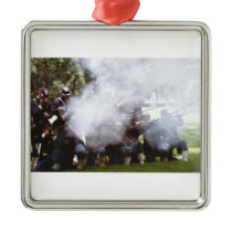 Civil War Reenactment Christmas Ornament