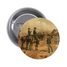 Civil War Siege of Atlanta by Thure de Thulstrup Pin